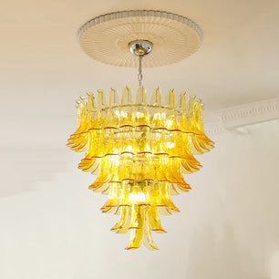 Murano Petal Chandelier