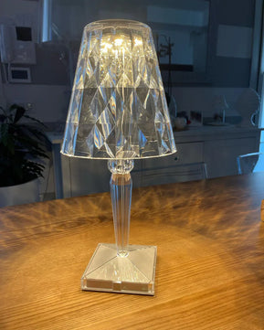 Sparkle Glam Built-in Battery Table Lamp