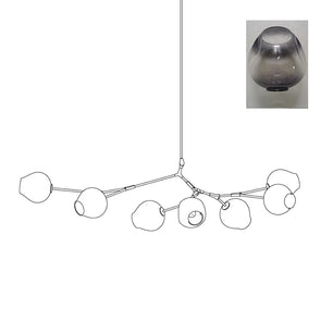 Perry Globe Horizontal Chandelier