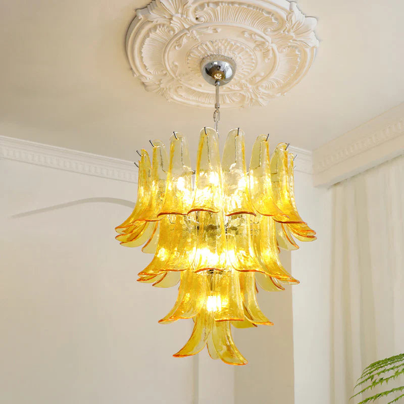 Murano Petal Chandelier