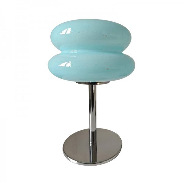 Bauhaus Lollipop Ripple Glass Table Lamp S27