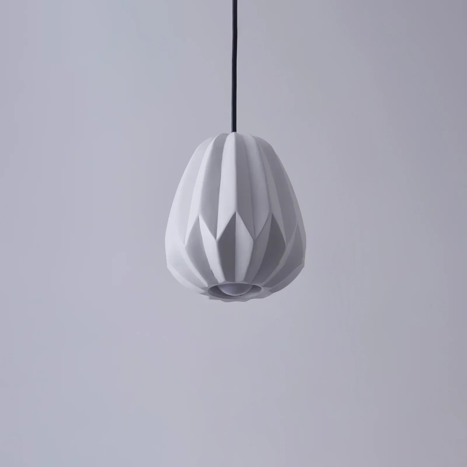 Papaya Resin Pendant Lamp