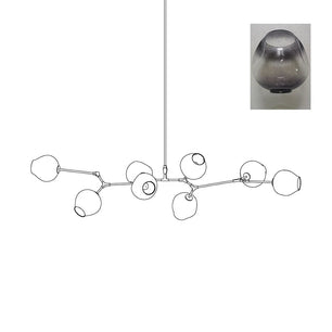 Perry Globe Horizontal Chandelier