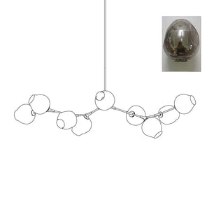 Perry Globe Horizontal Chandelier