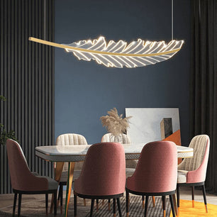 Modern Leaf Shaped Chandelier