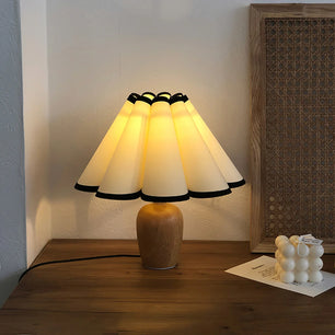 Vintage Fluted Table Lamp