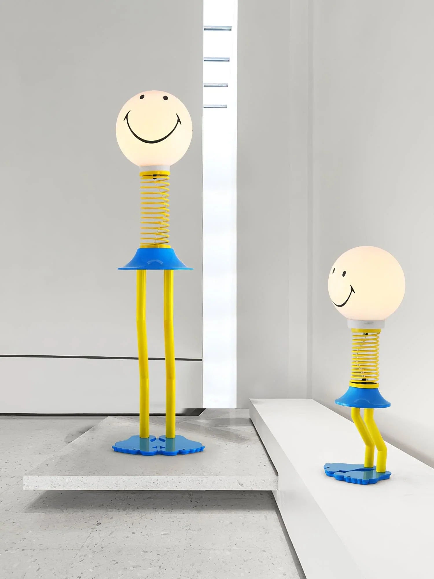 Spiral Spring Floor Lamp