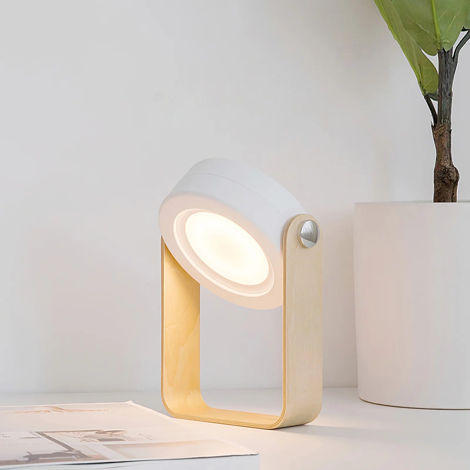 Portable Lantern Table Lamp