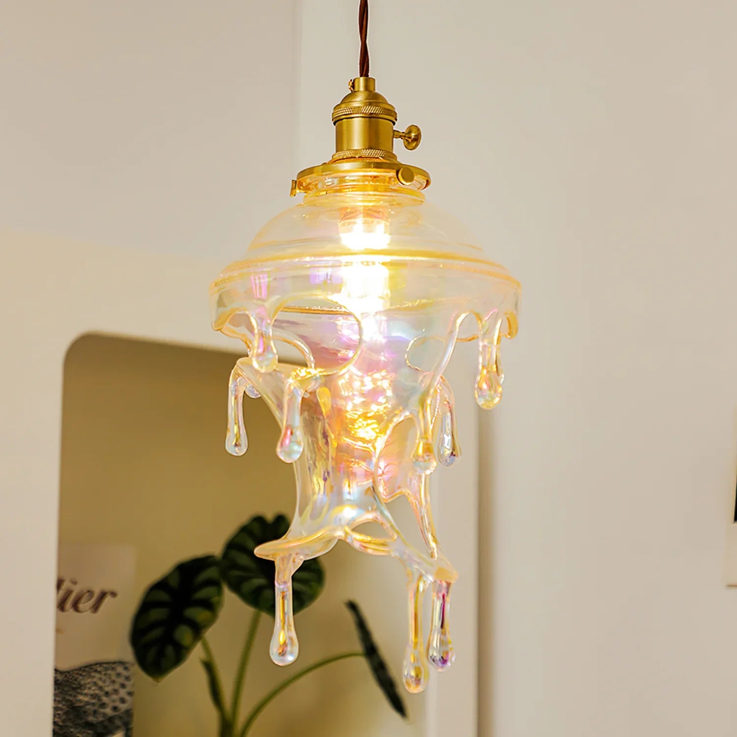 Water Droplets Resin Pendant Lamp