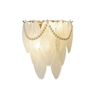 Feather Pearl Wall Lamp