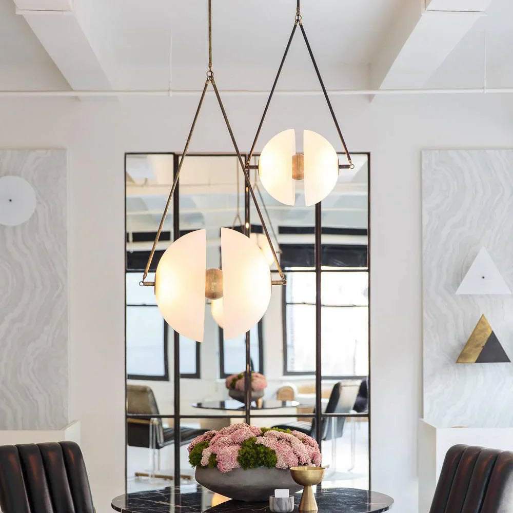 Oyster Glass Pendant Lamp