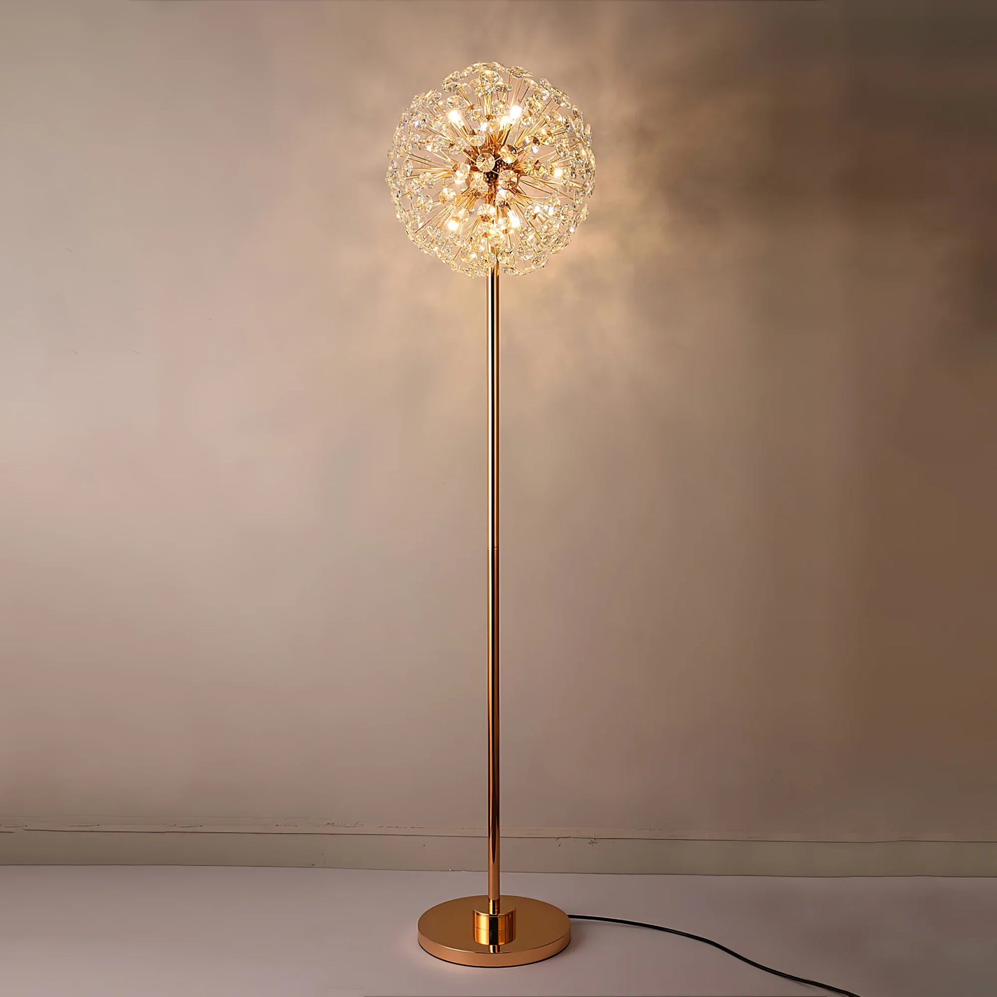 Crystal Dandelion Floor Lamp