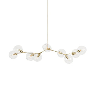 Perry Globe Horizontal Chandelier