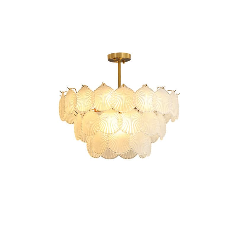 Shell Glass Chandelier