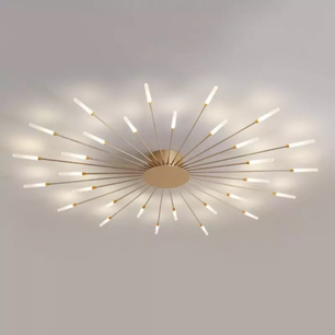 Sputnik Led Fireworks Flush Mount Ceiling Light S40