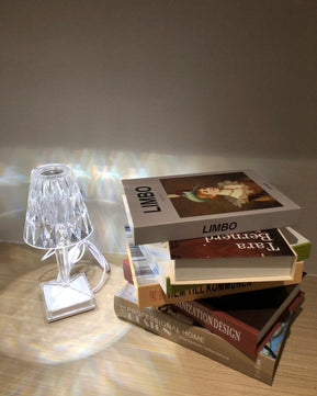 Sparkle Glam Built-in Battery Table Lamp