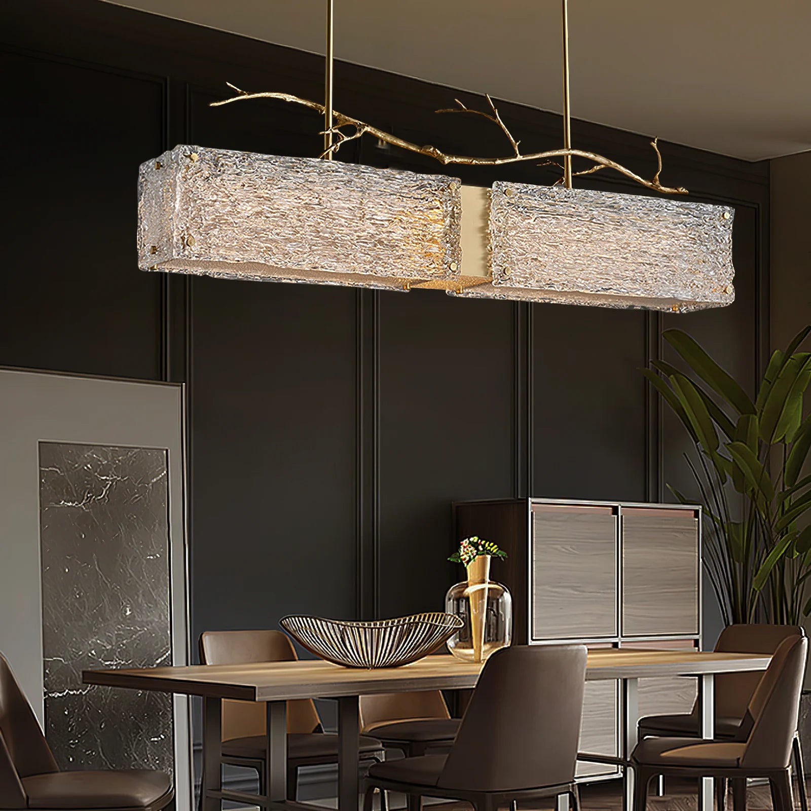 Thalassa Glass Chandelier