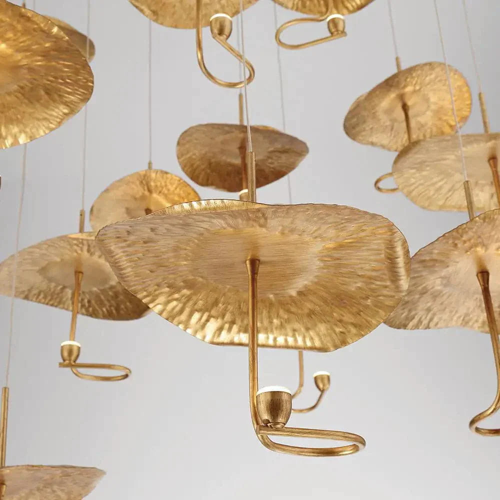 Lotus Leaf Chandelier