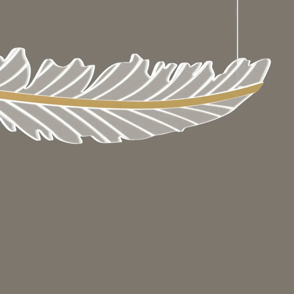 Modern Leaf Shaped Chandelier