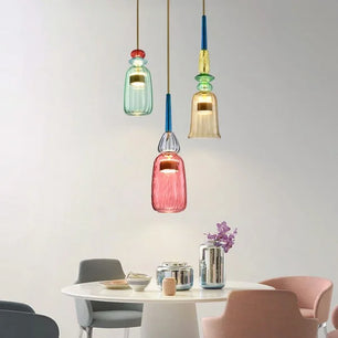 Nordic Macaron Lollipop Glass Pendant Lamp S118