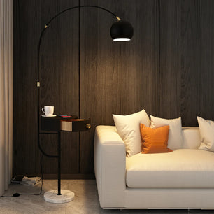 Arco Drawer Floor Lamp