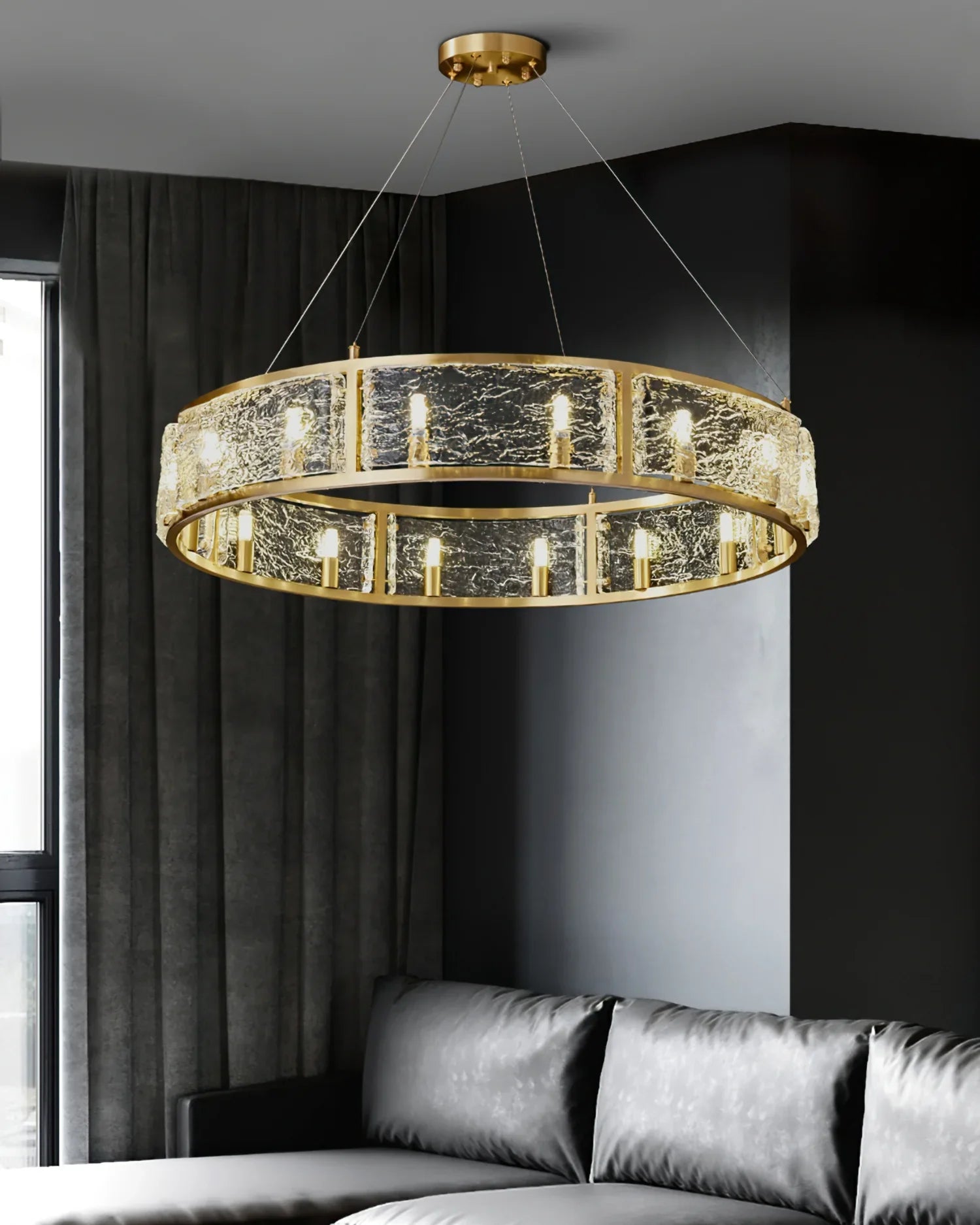 Mossi Drum Chandelier