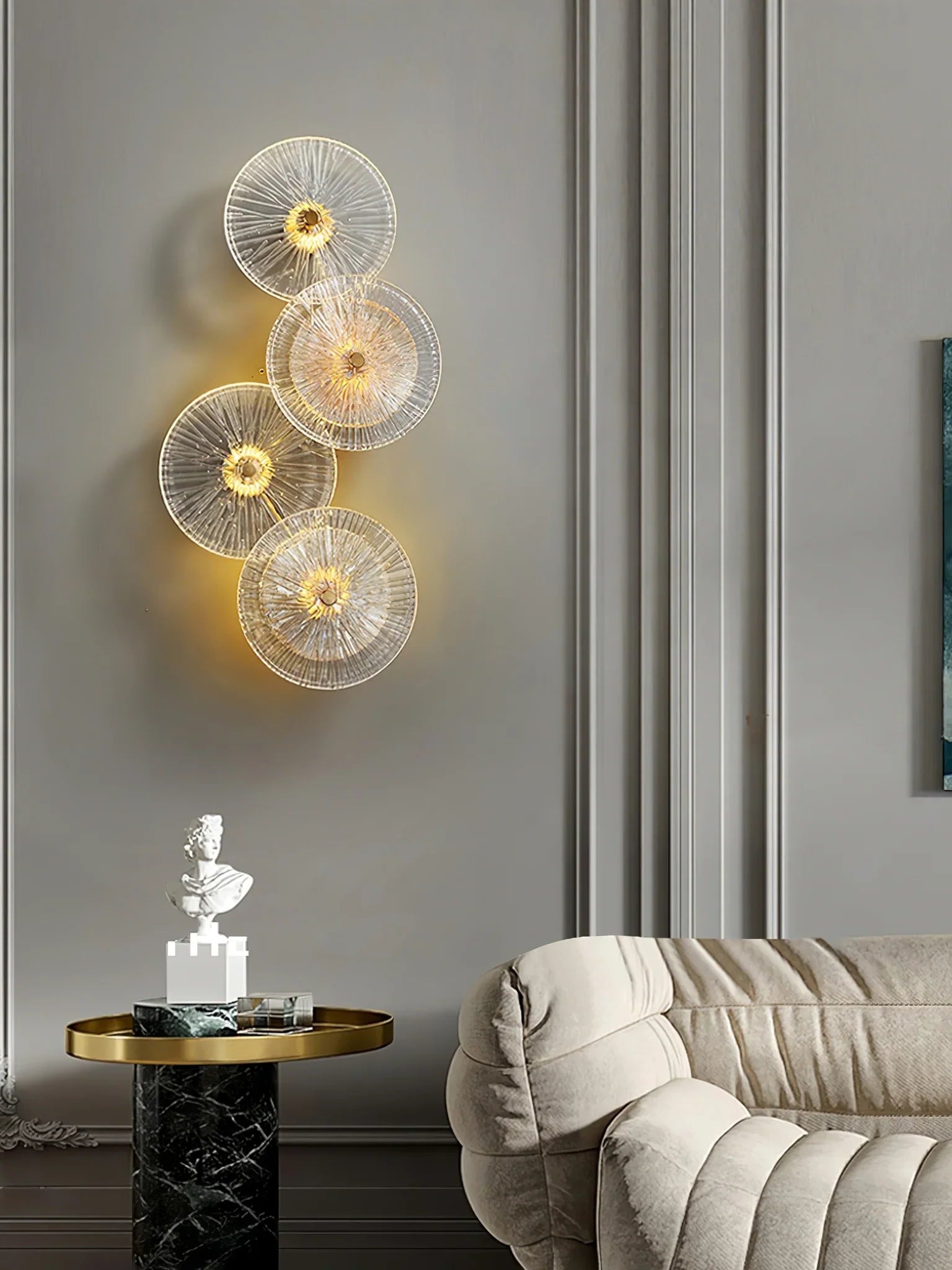 Lotus Leaves Wall Lamp