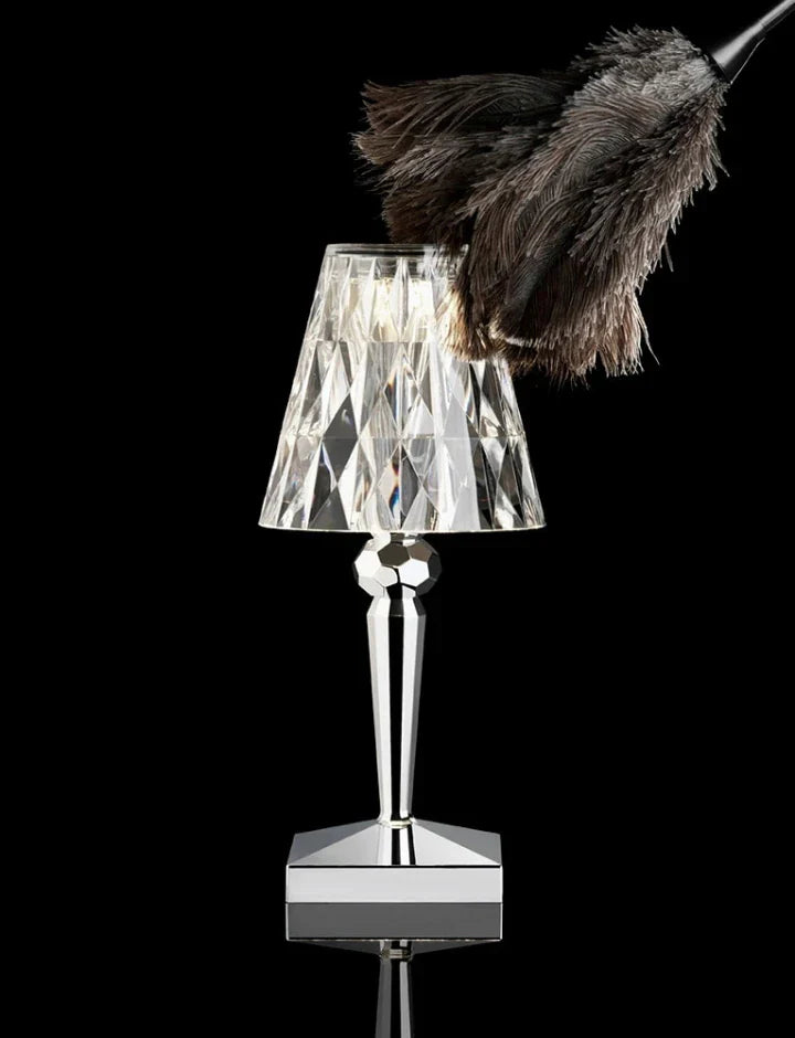 Sparkle Glam Built-in Battery Table Lamp