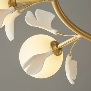 Allanie Gingko Round Chandelier