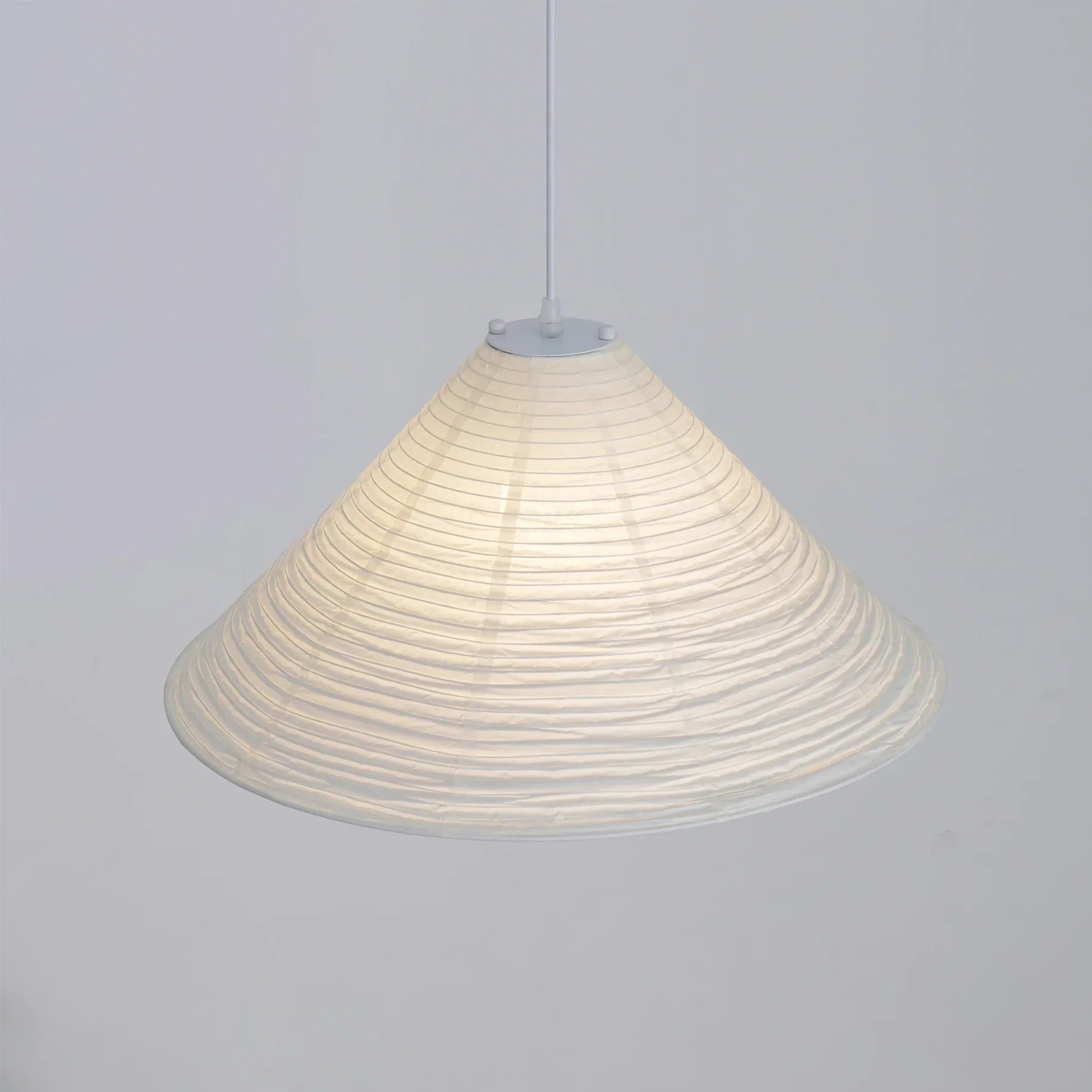 Cone Washi Pendant Light