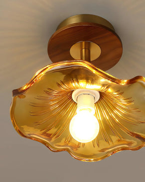 Kapok Wood Ceiling Light