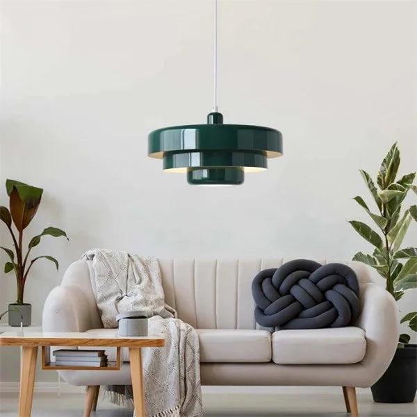 Triple Layer Disc Macaron Cake Pendant Lamp S103