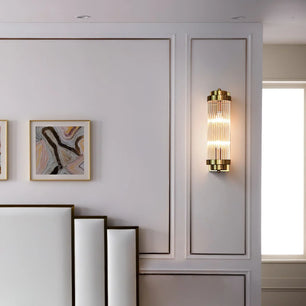 Pillar Offset Wall Lamp