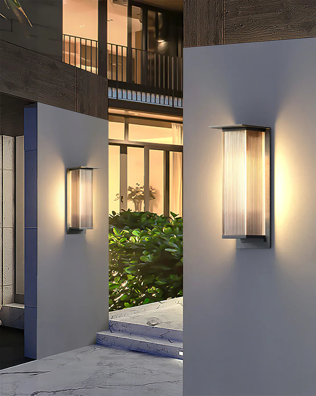 Oleron Box Outdoor Wall Lamp