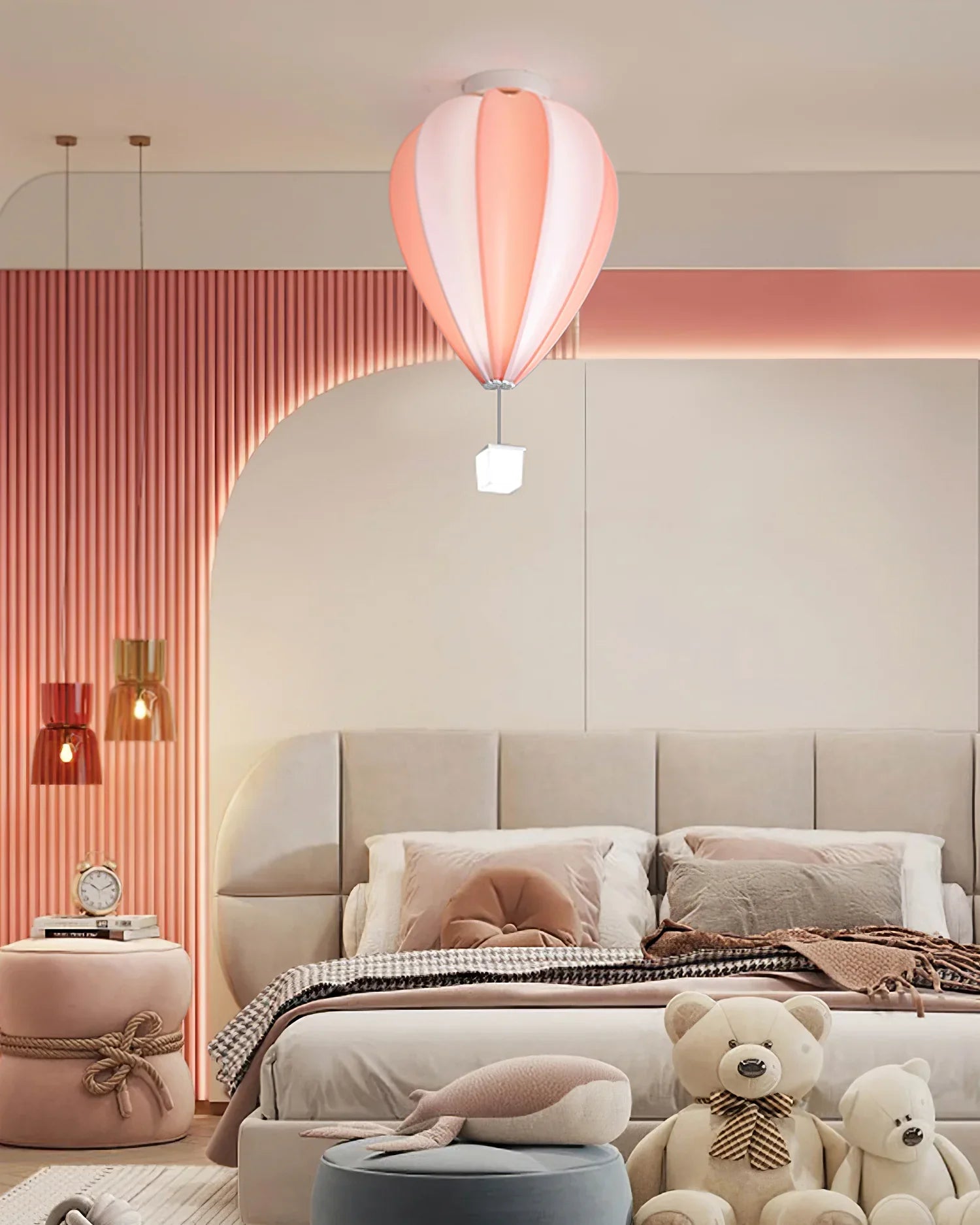 Rainbow Hot Air Balloon Ceiling Lamp