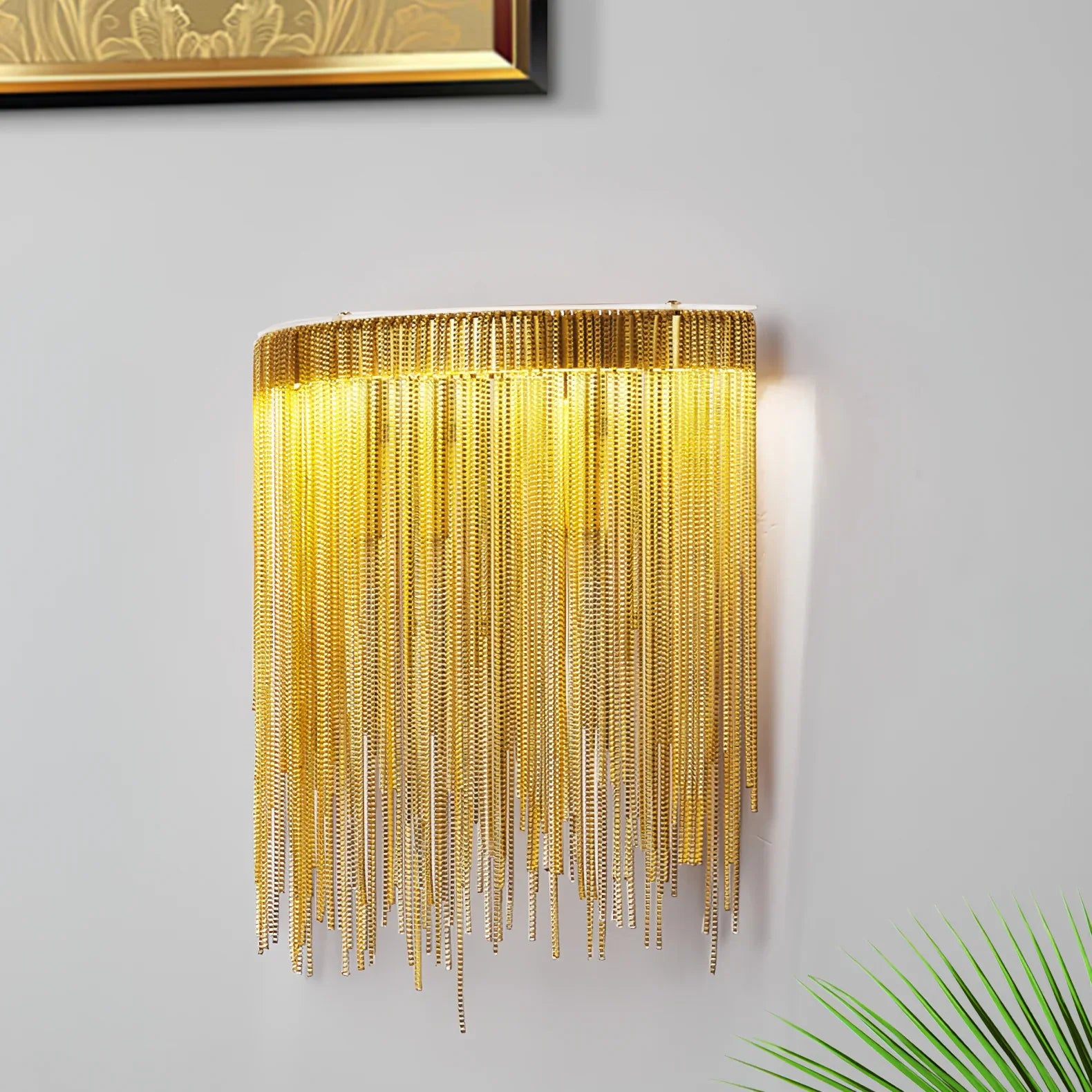 Cadena Tassel Wall Lamp