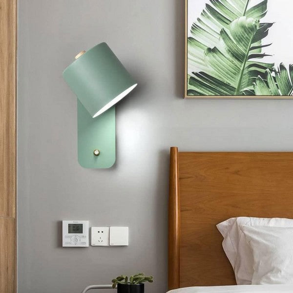 Rotatable Cylinder Wall Mounted Reading Light S02