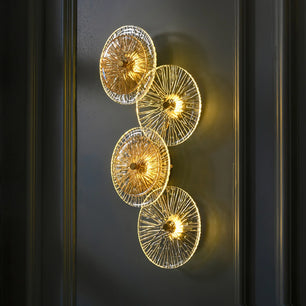 Lotus Leaves Wall Lamp