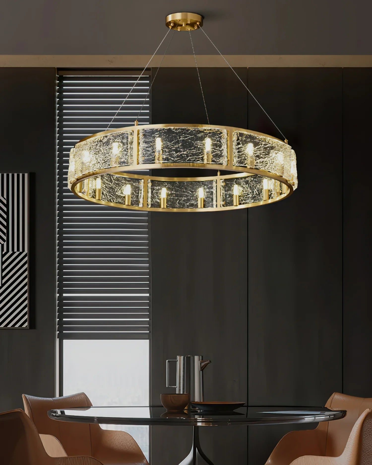 Mossi Drum Chandelier