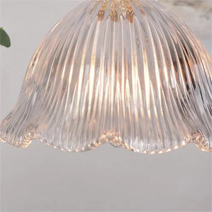 Nordic Retro Flower Glass Pendant Lamp S45