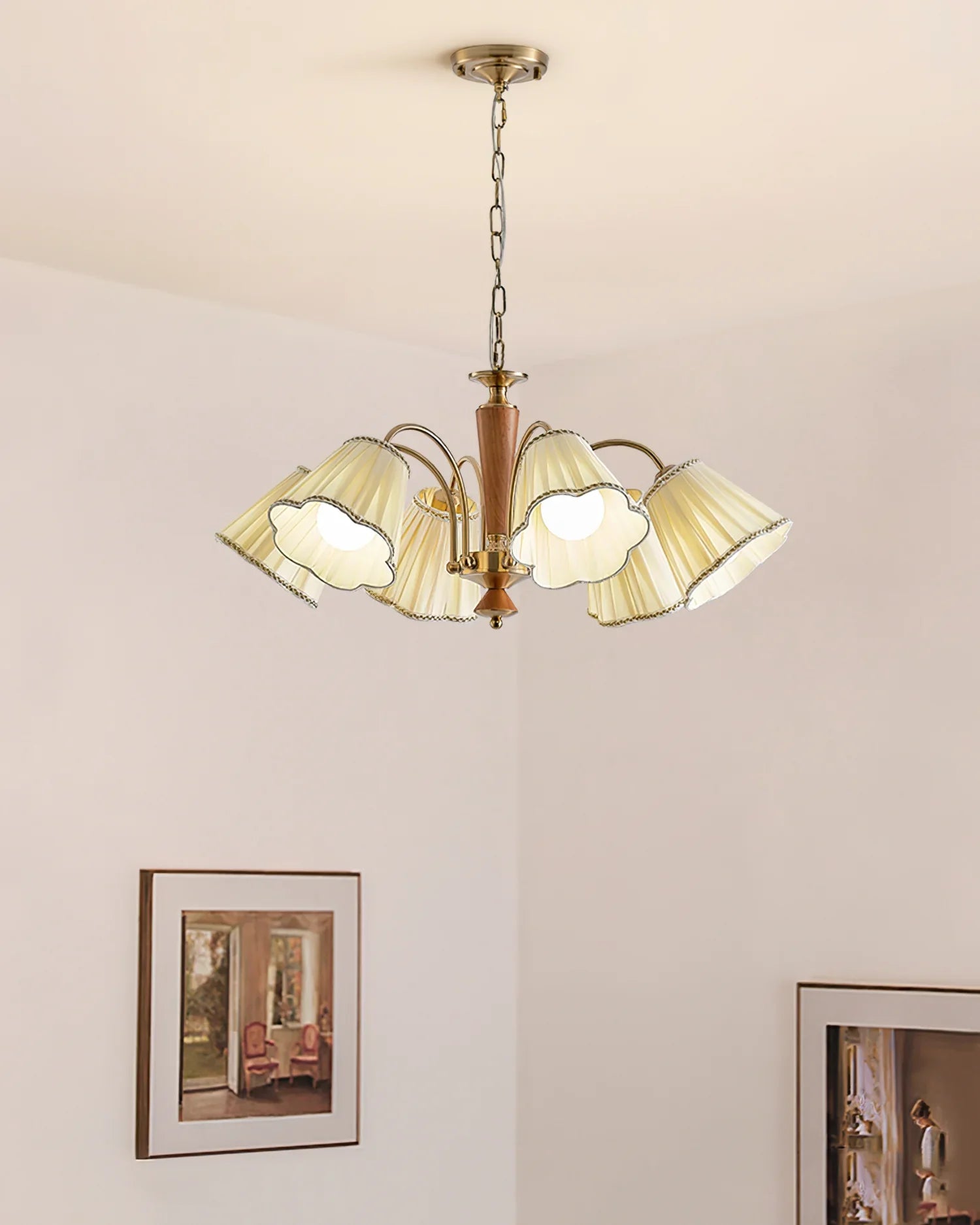 Florentine Fabric Chandelier