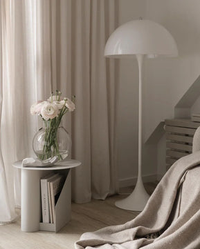 White Bedroom Floor Lamp