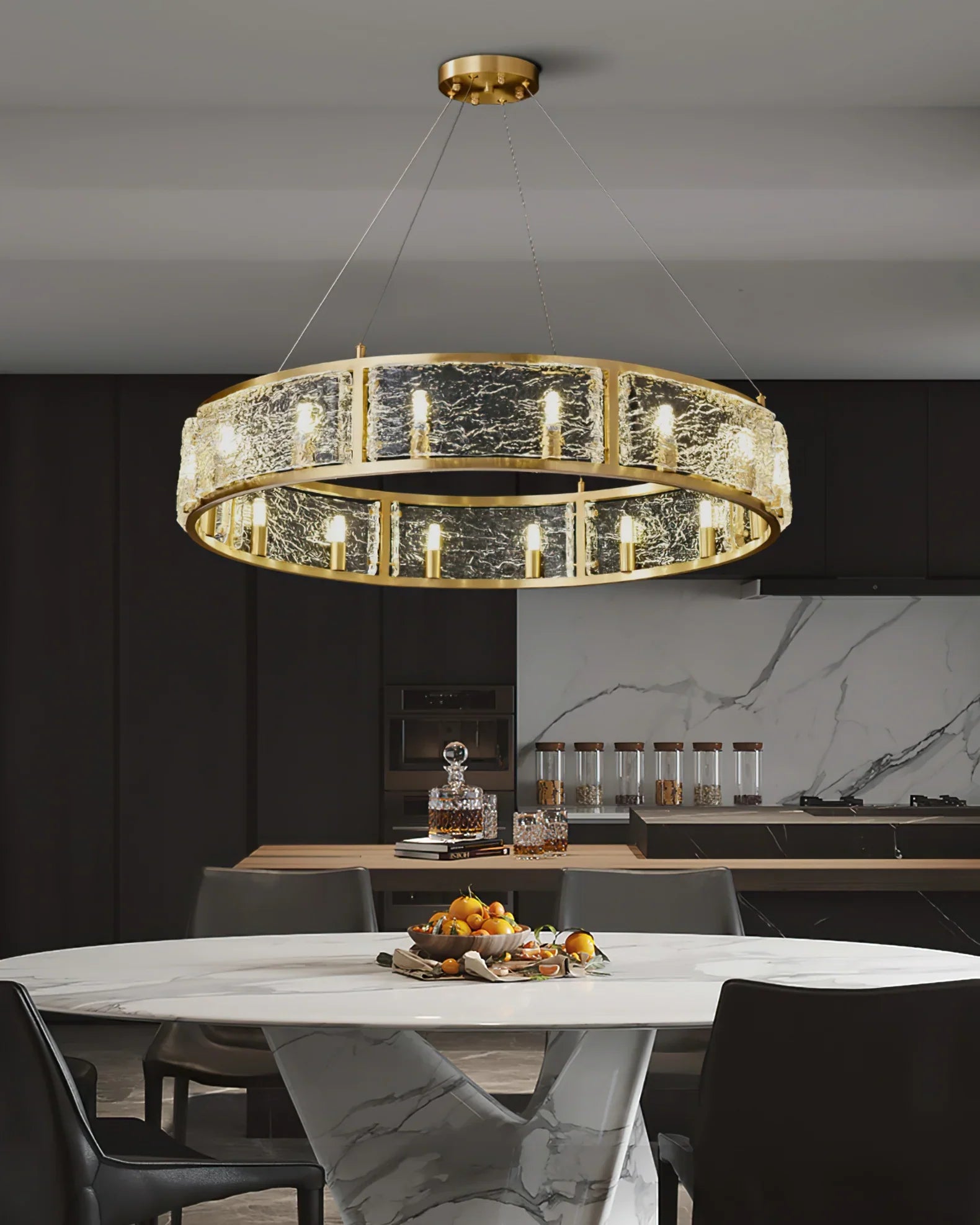 Mossi Drum Chandelier