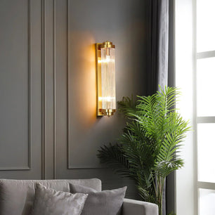 Pillar Offset Wall Lamp