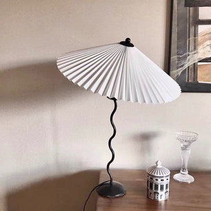 Pleated Table Lamp