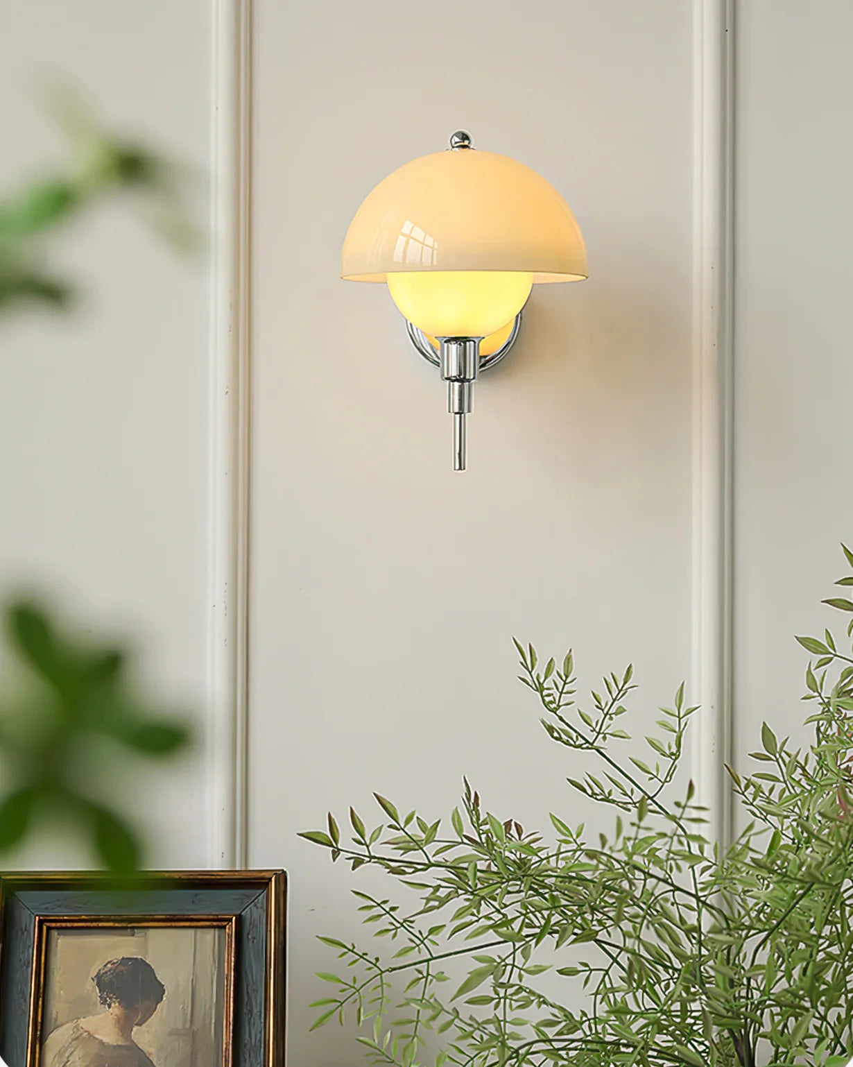 Anchored Orb Wall Lamp