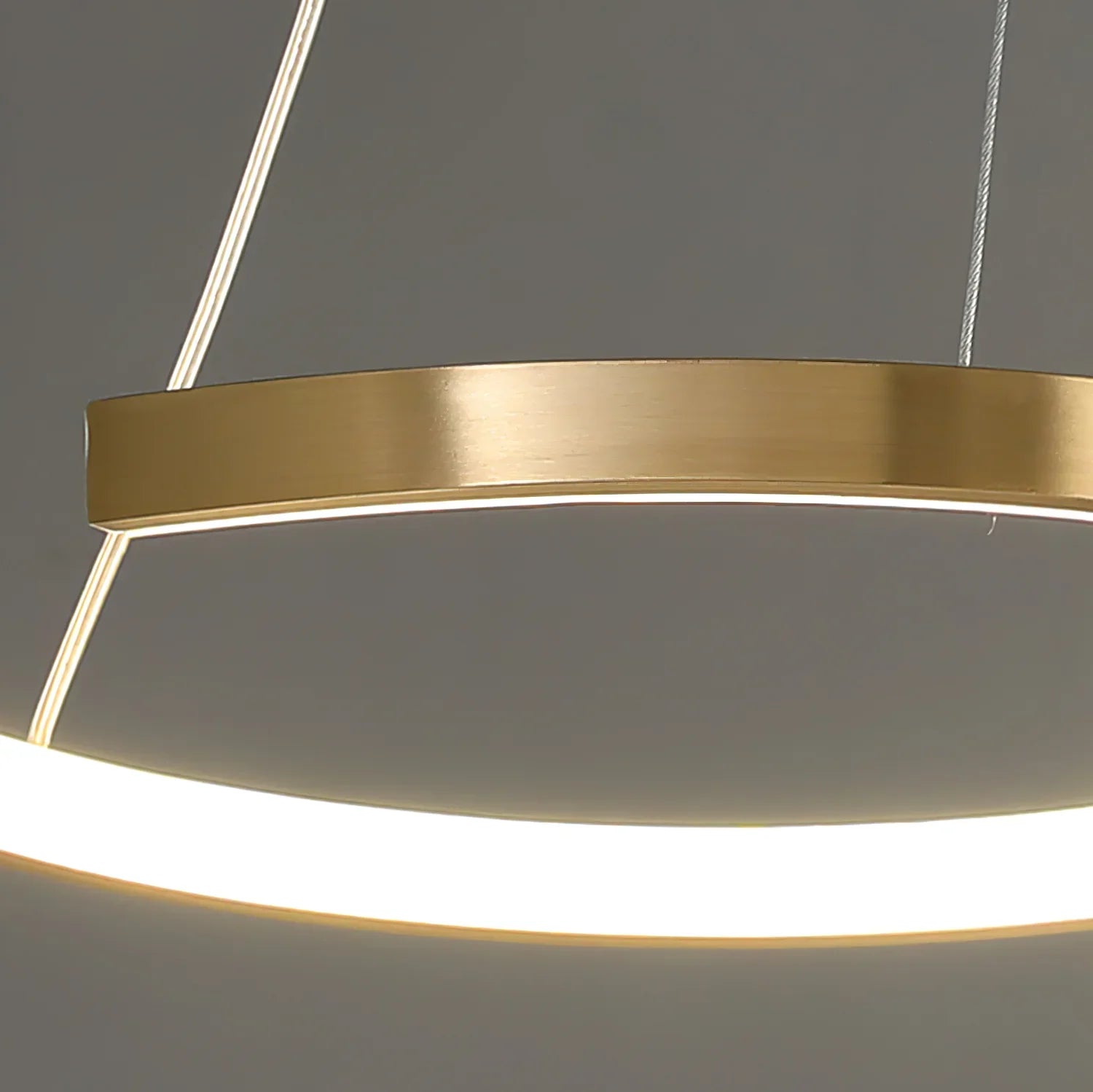 Double Rings Pendant Light