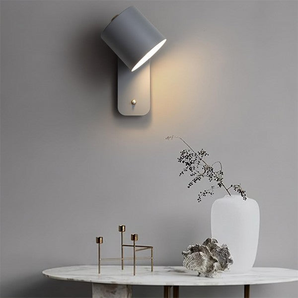 Rotatable Cylinder Wall Mounted Reading Light S02