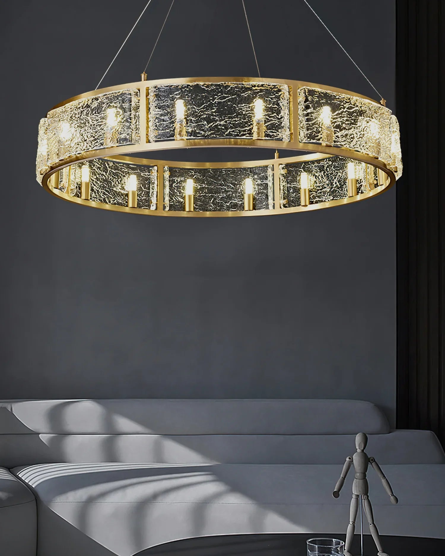 Mossi Drum Chandelier