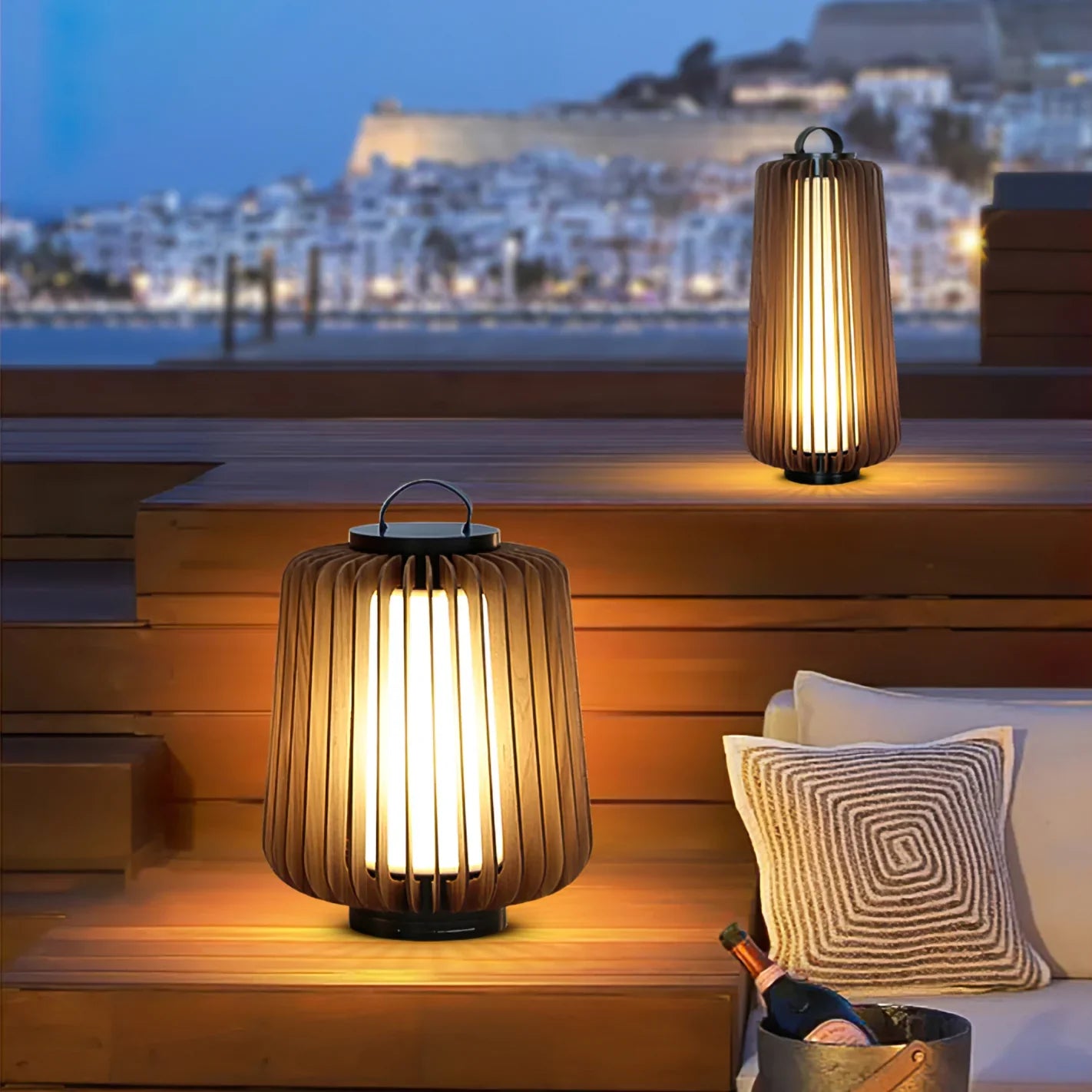 Legno Outdoor Table Lamp